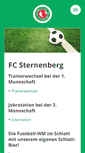 Mobile Screenshot of fcsternenberg.ch